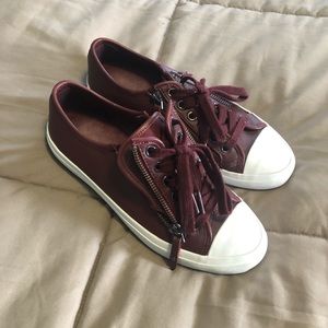 Coach Empire Low Top A01380 Lace/Zip shoes Size 7B